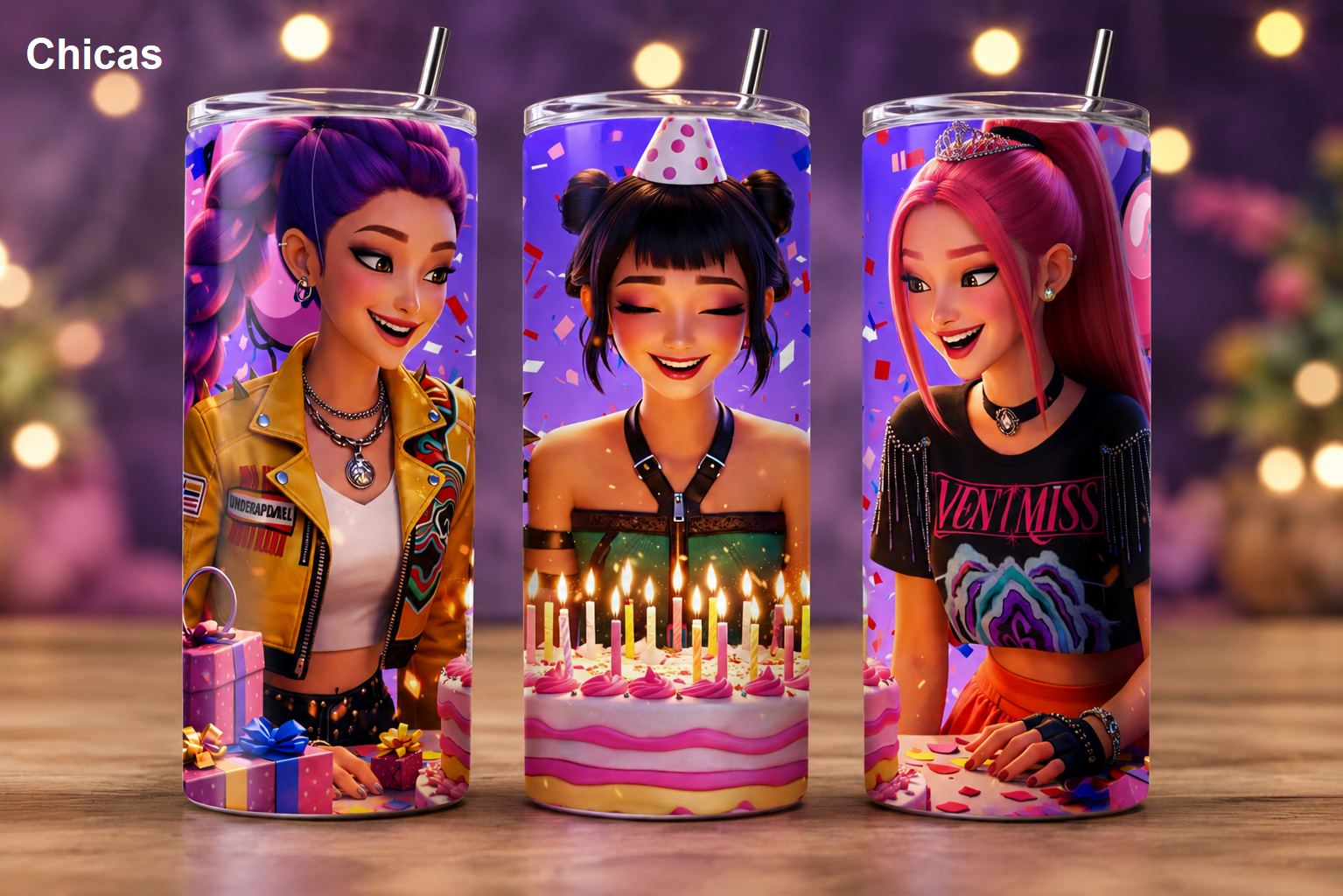 Termos personalizados